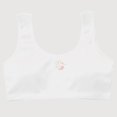 thumbnail image 1 of Gyujnb Girls Ribbed Training Bra Cute Cartoon Print Casual Style Seamless Everyday Underwear (Big Girls),9-13 Years, 1 of 4