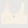 thumbnail image 1 of Gyujnb Girls Ribbed Training Bra Cute Cartoon Print Casual Style Seamless Everyday Underwear (Big Girls),9-13 Years, 1 of 4