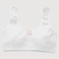 thumbnail image 1 of Gyujnb Girls Ribbed Training Bra Cute Cartoon Print Casual Style Seamless Everyday Underwear (Big Girls),9-13 Years, 1 of 4