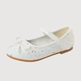thumbnail image 1 of Gyujnb Glitter Bow Mary Jane Flat Dress Shoes (Little Girls, Big Girls),10-10.5 Years, 1 of 4