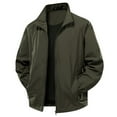 thumbnail image 1 of Gyujnb Jackets for Men,Men's Casual Jackets for Outdoor Leisure Lightweight Autumn Jacket Versatile and Stylish Design for Everyday Use,Winter Coats for Men,Size:4XL, 1 of 2