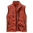 thumbnail image 1 of Gyujnb Jackets for Men,Men's Reversible Vest Winter Warm Thickened Loose Fit Casual Outerwear with Pockets for All Seasons Comfort,Winter Coats for Men,Size:3XL, 1 of 9