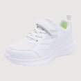 thumbnail image 1 of Gyujnb Kids' Breathable Mesh Athletic Sneakers with Hook and Loop Strap, Closed Toe Casual Running Shoes (Toddler, Little Girls, Little Boys),7-8 Years, 1 of 7