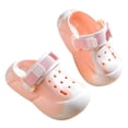 thumbnail image 1 of Gyujnb Kids Color Changing Clogs Adjustable Straps Thick Sole Non-Slip for Beach Indoor Outdoor,9-9.5 Years, 1 of 4