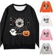 thumbnail image 1 of Gyujnb Kids Halloween , Halloween Hoodies for Kids Skeleton Pumpkin Print Long Sleeve Sweatshirts for Boys and Girls for Fall and Halloween Celebrations, Halloween Outfits,5-6 Years, 1 of 4