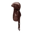 thumbnail image 1 of Gyujnb Kids Satin Durag Stretchy Long Tail Bandana Headscarf for Boys Girls Hair Protection, 1 of 4