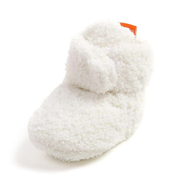 Gyujnb Kids Slippers,Warm Winter Baby Shoes First Soft Sole Sneakers Cozy Fleece Lined Toddler Booties for Boys Girls-Boys Shoes,Girls Shoes,Size:12-18 Months