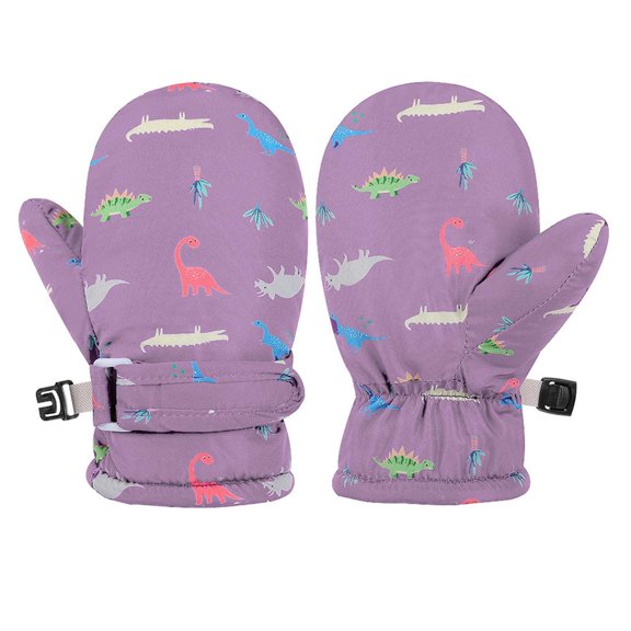 Gyujnb Kids Winter Insulated Mittens for Children Cold Weather Outdoor Play Durable Fabric,Size:8cm/3.15''