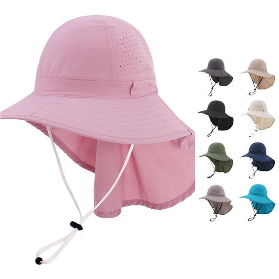 Gyujnb Lightweight Breathable Mesh Sun Hat Hat with Detachable Neck for Outdoor Activities