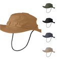 thumbnail image 1 of Gyujnb Outdoor Sun Shield Fisherman Hat with Wide Brim for Hiking and Casual Wear – Breathable UPF Sun Beret Style Cap, 1 of 3