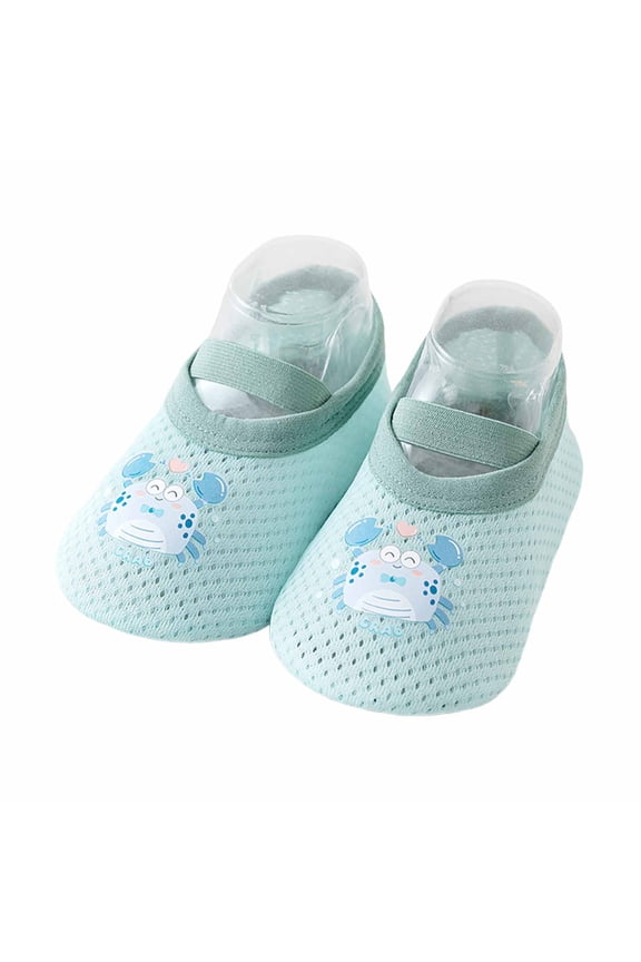 Gyujnb Panda Print Baby Sock Shoes Breathable Mesh for Toddlers Boys Girls Outdoor Play All Season