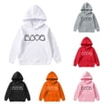 thumbnail image 1 of Gyujnb Pullover Hoodie, Classic Style with Halloween Themed Print for Holiday Casual Wear (Toddler to Big Boys),9-10 Years, 1 of 3