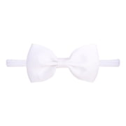 Gyujnb Ribbed Bow Baby Headband Soft Stretch No Non Marking Hair Accessory for Toddler Girls