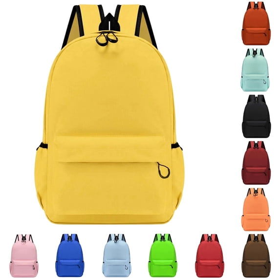 Gyujnb School Backpack, Backpack Lightweight Durable School Bag for Students Travel Study Everyday Use Comfortable Student Bookbag with Design, Backpack for School