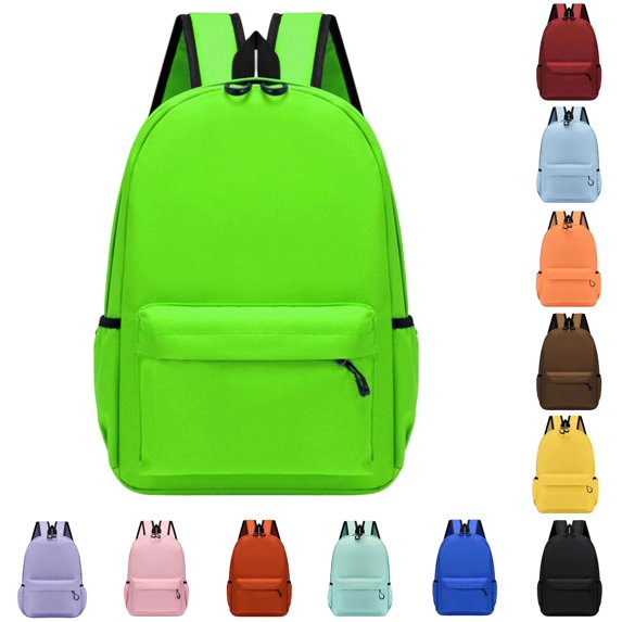 Gyujnb School Backpack, Backpack Lightweight Durable School Bag for Students Travel Study Everyday Use Comfortable Student Bookbag with Design, Backpack for School