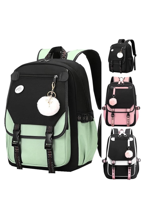 School Backpack, Backpack for Middle School Students High Capacity Rucksack for Teenagers Backpack for Junior and Senior High School Students Lightweight, Backpack for School