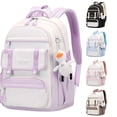 thumbnail image 1 of Gyujnb School Backpack, Backpack School Bag Large Capacity Lightweight Durable Bookbag for Elementary Middle High School Students, Backpack for School, 1 of 4