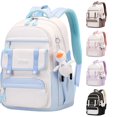 thumbnail image 1 of Gyujnb School Backpack, Backpack School Bag Large Capacity Lightweight Durable Bookbag for Elementary Middle High School Students, Backpack for School, 1 of 4