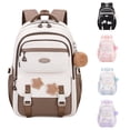 thumbnail image 1 of Gyujnb School Backpack, Backpack School Bag Large Capacity Lightweight Durable Bookbag for Elementary Middle High School Students, Backpack for School, 1 of 3