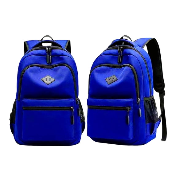 Gyujnb School Backpack, Black Backpack for School College and Travel: Bookbag with 8 Compartments, Backpack for School