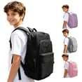 thumbnail image 1 of Gyujnb School Backpack, Breathable Mesh Gym Backpack for and Adults Lightweight Daily College School Daily Use Rucksack with Well Ventilated and Padded Straps, Backpack for School, 1 of 6
