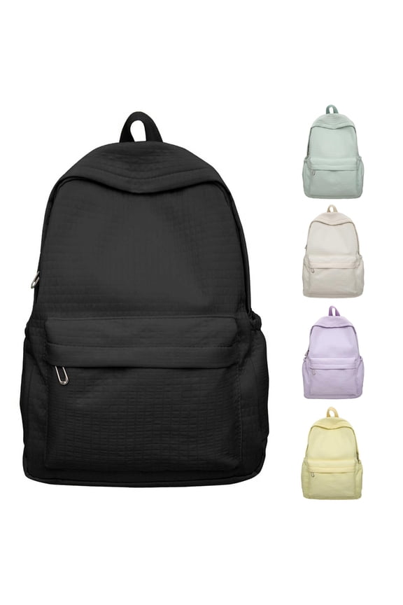 School Backpack, Checkered Casual Large Capacity Backpack for Junior and Senior High School Students, Backpack for School