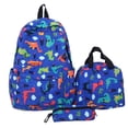 thumbnail image 1 of Gyujnb School Backpack, Dinosaur Car Large Capacity Backpack for Two Shoulder Carrying for Primary School Students Lightweight and Reduce The Burden Backpack., Backpack for School, 1 of 3