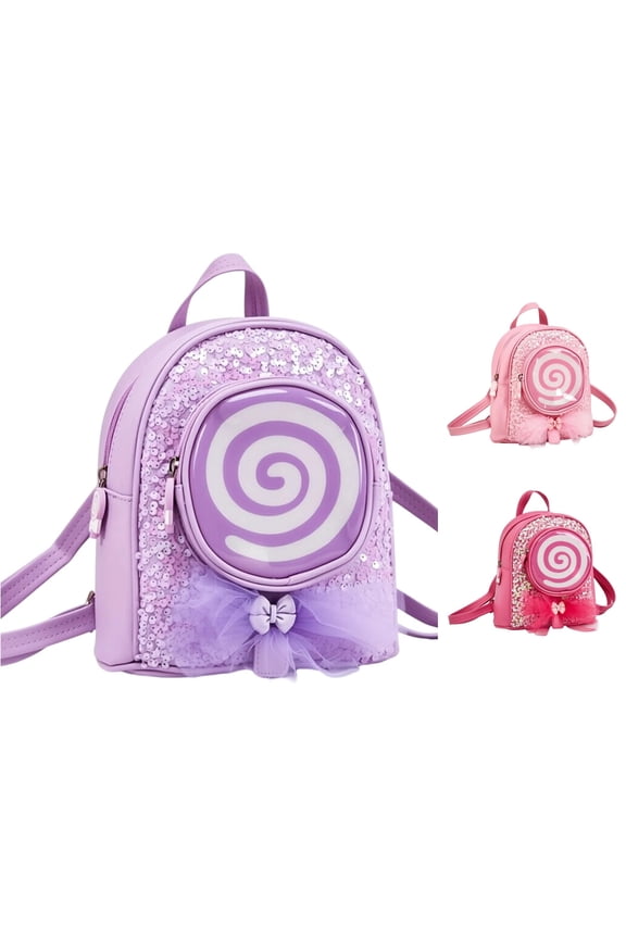School Backpack, Glow In The Dark Luminous Candy Backpack for Travel and Everyday Use Daypack Cute LED Light Up Tail Design School, Backpack for School