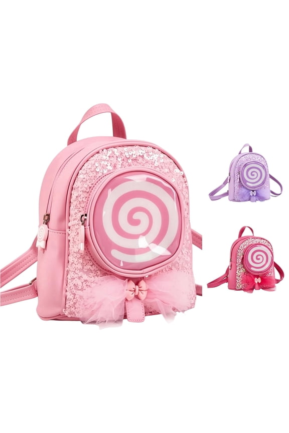 School Backpack, Glow In The Dark Luminous Candy Backpack for Travel and Everyday Use Daypack Cute LED Light Up Tail Design School, Backpack for School