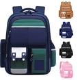 thumbnail image 1 of Gyujnb School Backpack, Large Capacity Backpack for Elementary School Students Lightweight Durable Bookbag with Comfortable Shoulder Straps, Backpack for School, 1 of 6
