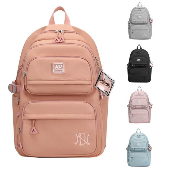 Gyujnb School Backpack, Large Capacity Lightweight Backpack with Spine and Stress for Daily Commute Travel Hiking Outdoor Activities, Backpack for School