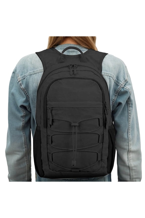 Gyujnb School Backpack, Lightweight Daypack for Hiking Travel and Outdoor Sports Compact Rucksack with Comfortable Strays, Backpack for School