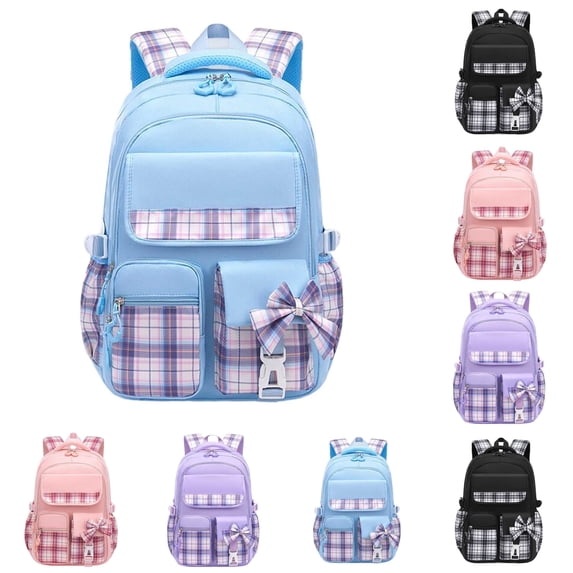 Gyujnb School Backpack, Students's School Backpack for Students Lightweight Spine Backpack with Large Capacity, Backpack for School