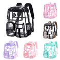 thumbnail image 1 of Gyujnb School Backpack, Transparent Large Capacity Backpack for Elementary and Middle School Clear Backpack, Backpack for School, 1 of 6
