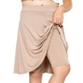 thumbnail image 1 of Gyujnb School Skirt for The Back to School Line Skirt with Shorts Inside Girl Style Tie Solid Color Half Skirt Two Layer Short,Size:10-11 Years, 1 of 4