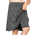 thumbnail image 1 of Gyujnb School Skirt for The Back to School Line Skirt with Shorts Inside Girl Style Tie Solid Color Half Skirt Two Layer Short,Size:12-13 Years, 1 of 4