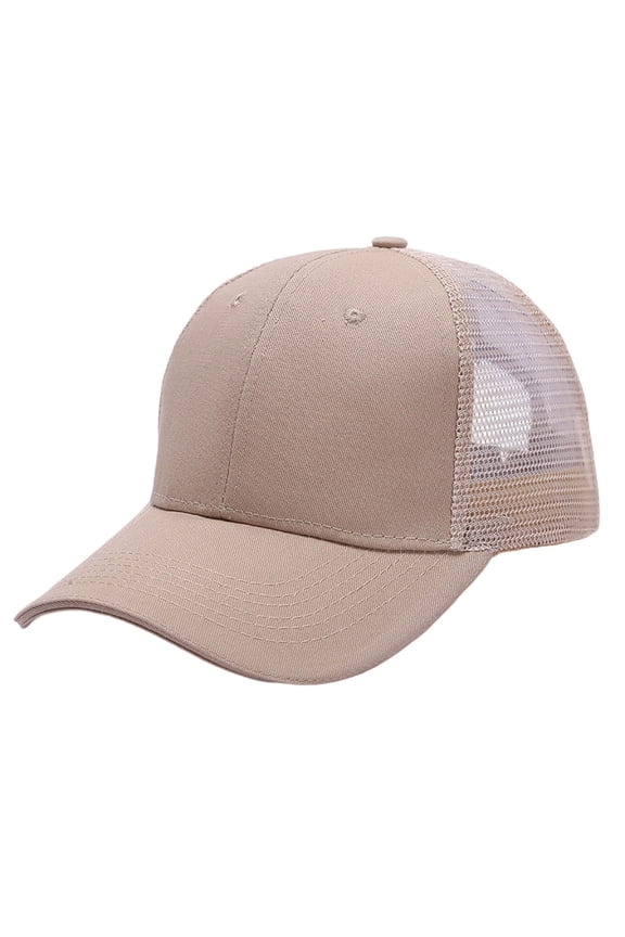 Gyujnb Split Construction Baseball Cap with Hollow Rear Layout Adjustable Curved Brim for Daily Casual Outdoor Wear (Unisex Adult),One Size