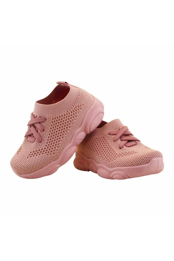 Spring Children's Mesh Sneakers Breathable Mesh Shoes Girls Casual Shoes Kids Baby Soft Soled Shoes,10.5