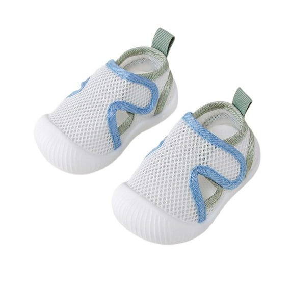 Gyujnb Summer Boys and Girls' Mesh Breathable Soft Soled Shoes for Learning To Walk,26-30 Months