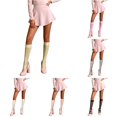 thumbnail image 1 of Gyujnb Summer Candy Color Knee High Socks with Lace and Mesh Pattern Cute Mesh Fishnet Crew Socks for Everyday Wear, 1 of 4