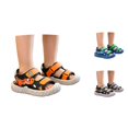 thumbnail image 1 of Gyujnb Toddler Boys Dinosaur Closed Toe EVA Sandals Hook Loop Non- Lightweight Summer Water Shoes,5-5.5 Years, 1 of 6