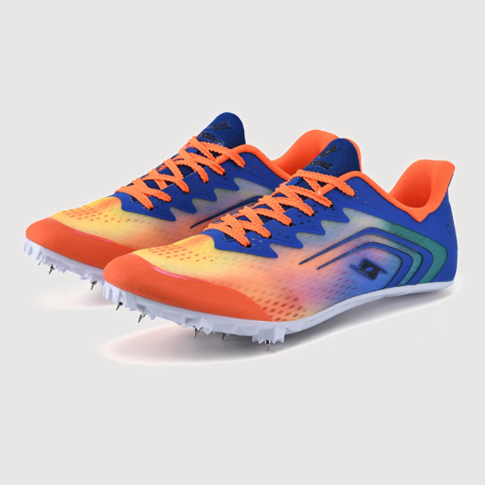 Gyujnb Track and Field Running Shoes with Cleats For Men and Women, Lightweight Athletic Sneakers (Big Boys, Big Girls),9.5-10 Years