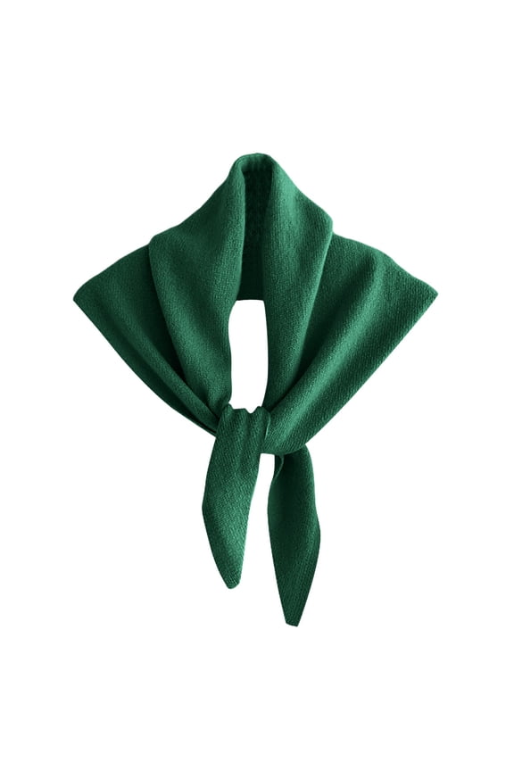 Triangle Scarf Shawl Wrap for Soft Knitted Multifunctional Neckwear Elegant Headwear