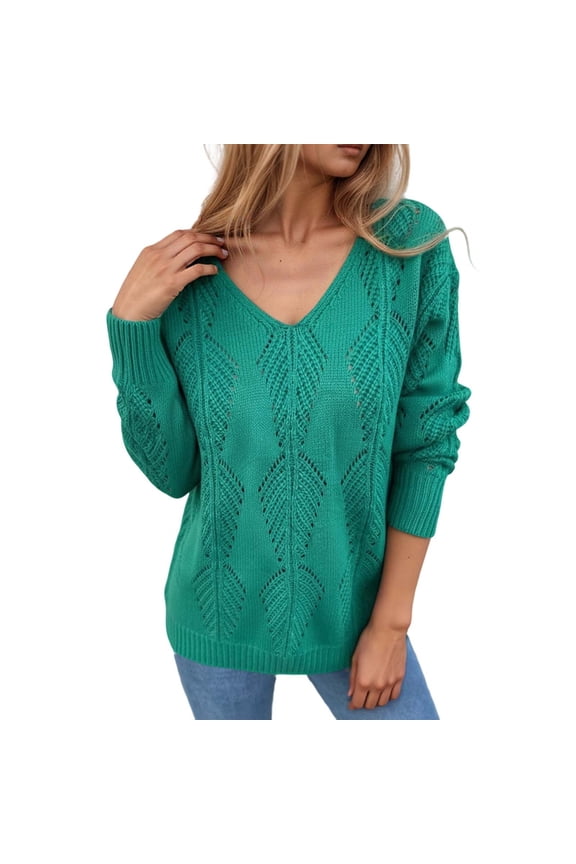 Women's Reversible V-Neck Backless Cardigan Double Sided Long Sleeve Open Front Knit Sweater Cozy Fall Winter,Size:XXL