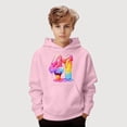 thumbnail image 1 of Gyujnb Youth Hoodie Sweet Number Print Warm Versatile Pullover for Daily Casual Outings (Baby, Big Boys),5-6 Years, 1 of 3