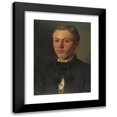 thumbnail image 1 of Gyula Benczúr 11x14 Black Modern Framed Museum Art Print Titled - Portrait of Gejz Bencur (1859), 1 of 5