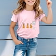 thumbnail image 1 of Gzbliryd Bunny Rabbit Egg Easter T-Shirt Funny Rabbit Graphic Printed Tee Easter Shirt for Boys Girls Girls Summer Clothes (Light Pink,7-8 Years), 1 of 4