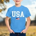 thumbnail image 1 of Gzbliryd Cute Easter Shirts Cute Rabbit Graphic Tees Girls Easter T Shirts for Boy Tshirts Shirts for Girls Graphic (Sky Blue,10-11 Years), 1 of 3