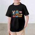 thumbnail image 1 of Gzbliryd Cute Easter Shirts Skateboard Bunny Tees Graphic Easter T Shirts for Little Girls Boys Cute Summer Clothes (Black,10-11 Years), 1 of 3