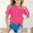 thumbnail image 1 of Gzbliryd Easter Cute Bunny Shirt Leopard Rabbit Tshirt Cotton Tees Graphic Print Easter Gift Shirts for Boy Easter Baseball Bunny Short Sleeve Tops (Hot Pink,4-5 Years), 1 of 3